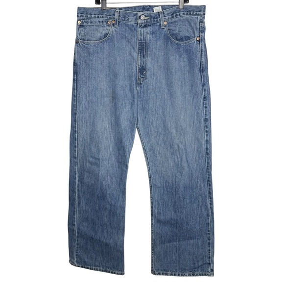 Levi's Other - Levi's 557 Relaxed Boot Fit Jeans Medium Wash Cotton Denim Men's Size W38 x L30
